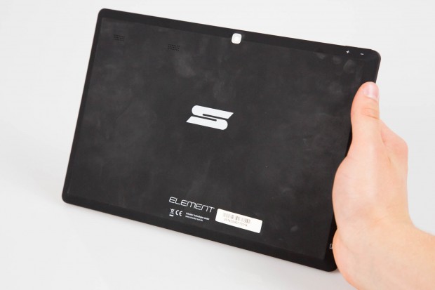 Die Rückseite verschmiert schnell. (Bild: Fabian Hamacher/Golem.de)